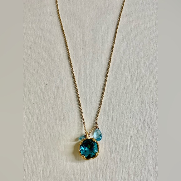 NWOT Aquamarine Necklace - Picture 5 of 7